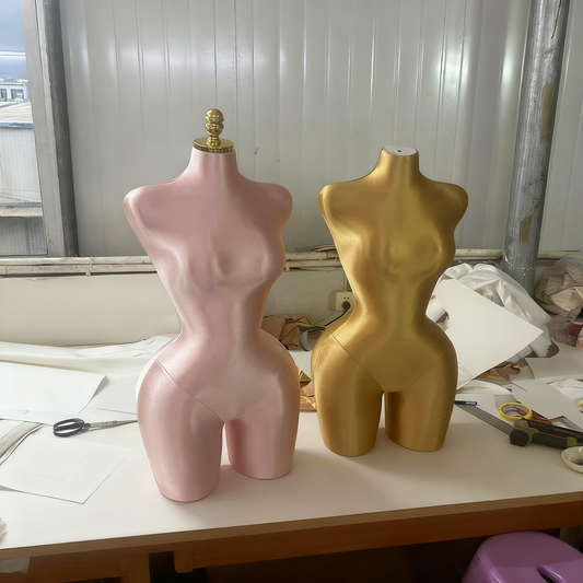 Jelimate Female big butt mannequin Plus Size,Fully Pinnable Bbl Mannequin, Elegant S Shape Curvy Mannequin