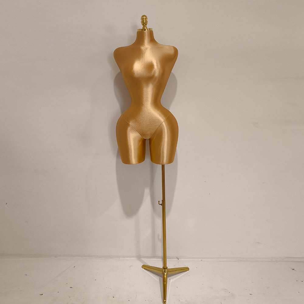 Jelimate Female big butt mannequin Plus Size,Fully Pinnable Bbl Mannequin, Elegant S Shape Curvy Mannequin