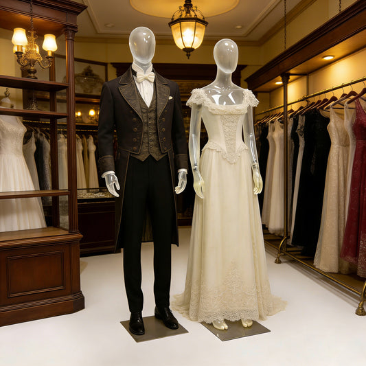 Premium Translucent Frosted Mannequin | Full Body Display for Luxury Boutiques