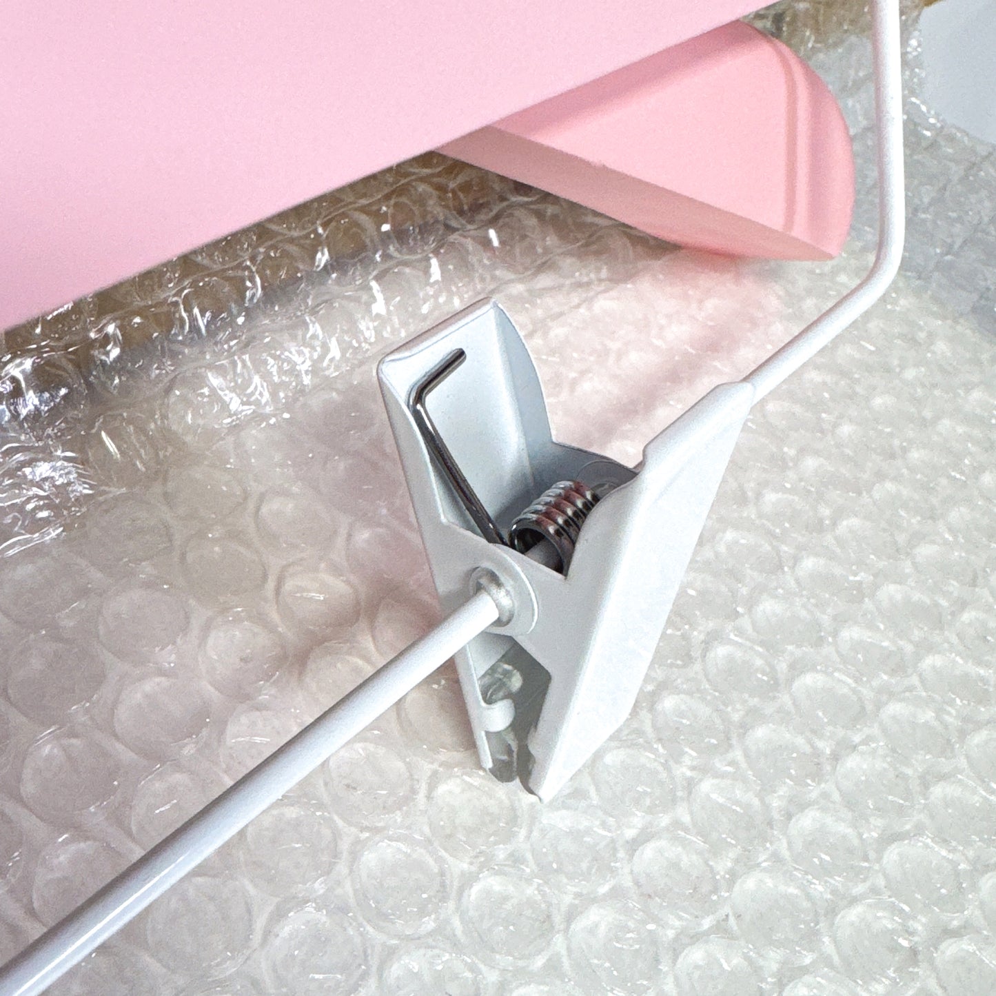 Luxury Pink Wooden Hanger with Non-Slip Clips