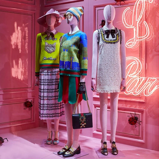 Maniquí de cuerpo entero para mujer de tamaño adulto de lujo Jelimate, maniquí de terciopelo colorido para exhibición en ventana, cabeza de peluca, brazos plateados, torso de maniquí de exhibición de terciopelo