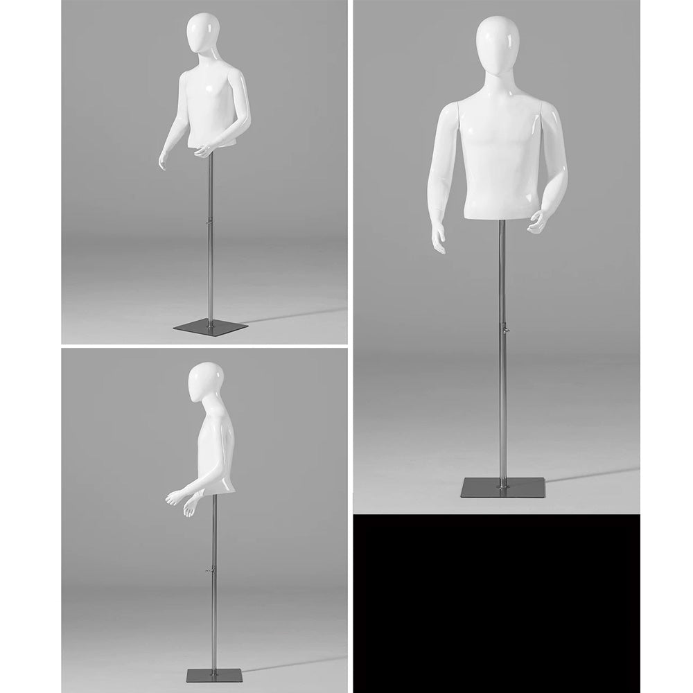 JELIMATE Child Mannequin Full Body & Half Body for Kids Clothing Store Display
