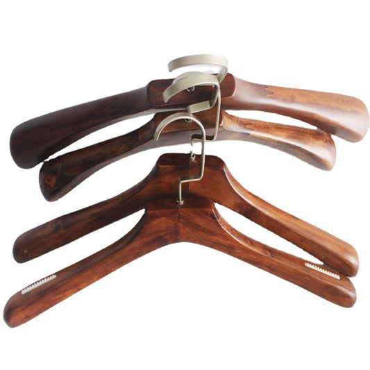 Premium Solid Wood Non-Slip Hangers: Elevate Your Closet Organization