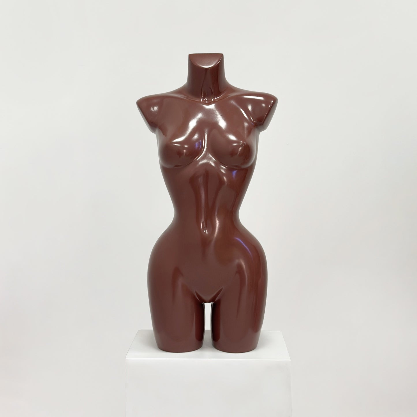JELIMATE Female Torso Mannequin with Bust & Slim Waist – Lingerie & Swimwear Display Form