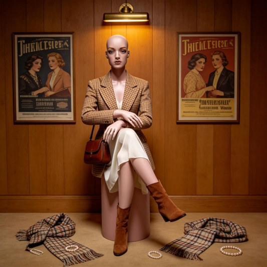 JELIMATE Full Body Male Female Mannequin with Face for Clothing Store Window Display