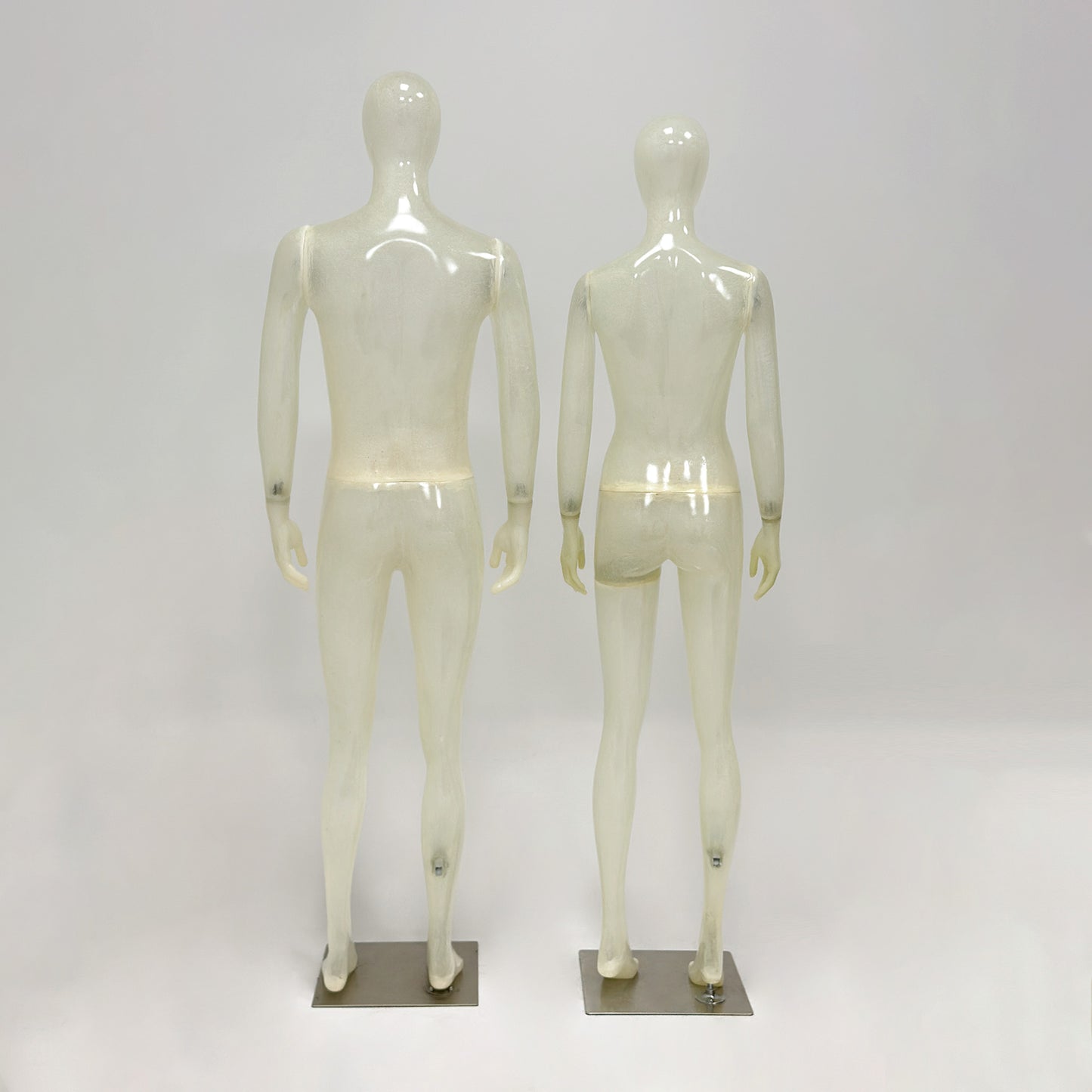 Premium Translucent Frosted Mannequin | Full Body Display for Luxury Boutiques