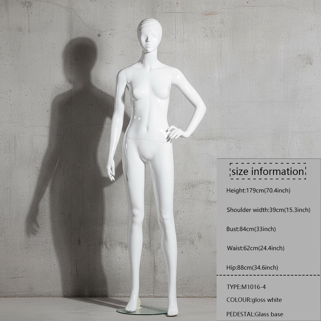 Premium Female Full Body Mannequin - Elegant Retail Display Model