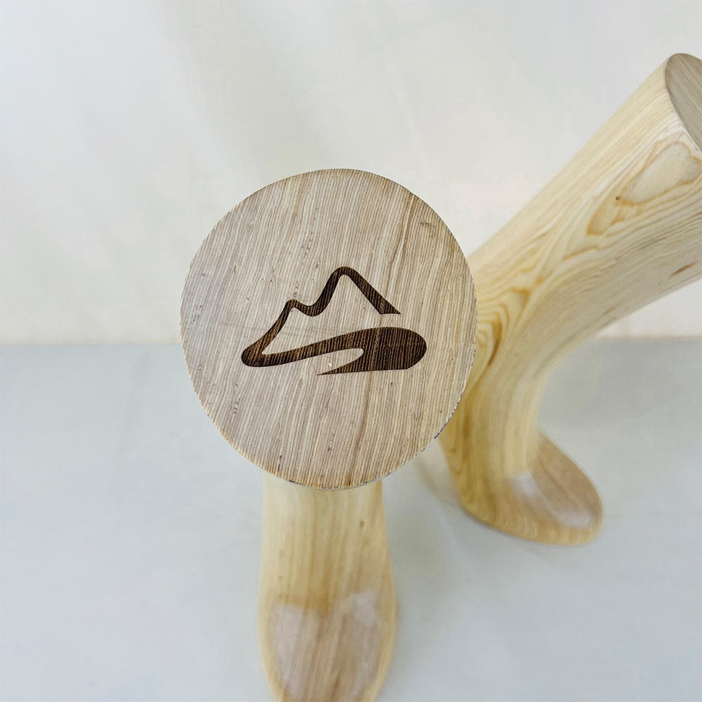 Wooden Foot Socks Form Display Ankle Mannequin Socks Shoes Display Feet Model Foot Form Fashion Wood Male Mannequin Foot