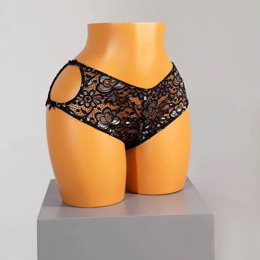 JELIMATE Fiberglass Female Butt Mannequin – Premium Hip Torso Display for Lingerie &Swimwear