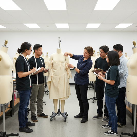 Plus Size Dress Form with Collapsible Shoulders - Professional Female Full Body Draping Mannequin