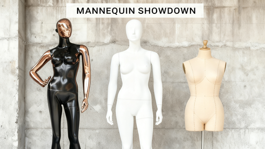 Fiberglass vs Plastic vs Foam: The Ultimate Mannequin Material Buying Guide for Fashion Retailers