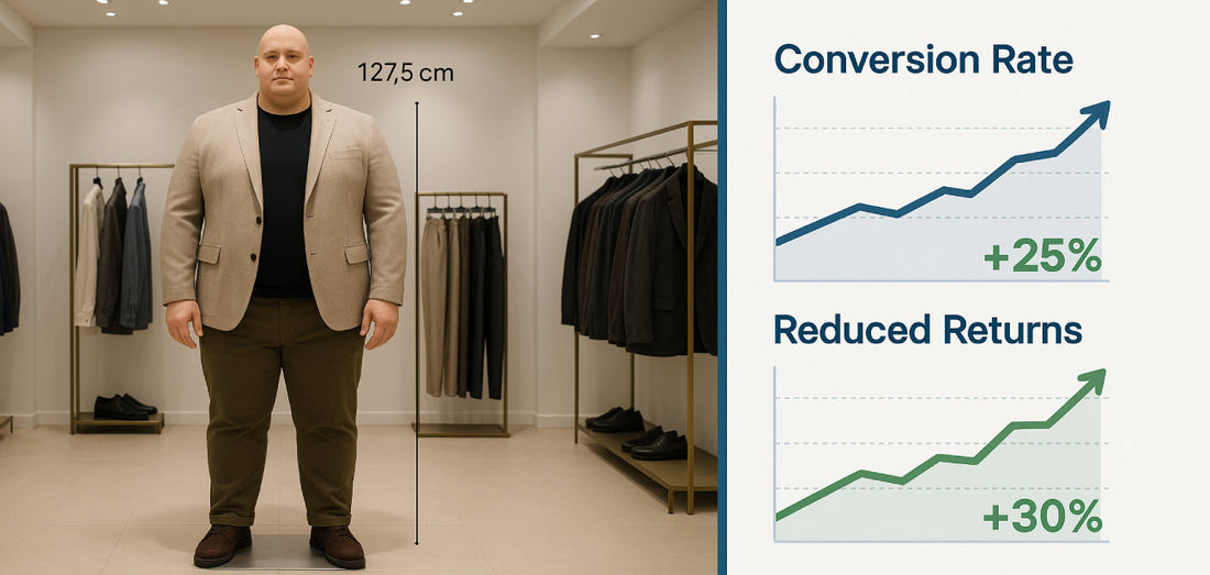 The Power of True-to-Size Display: How a 127.5cm Bust Mannequin Boosts Plus-Size Menswear Conversions
