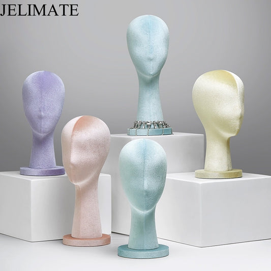 From Boutique Store to Home Decor: How to Use Jelimate Colorful Velvet Mannequin Heads for Stunning Accessories Displays ?