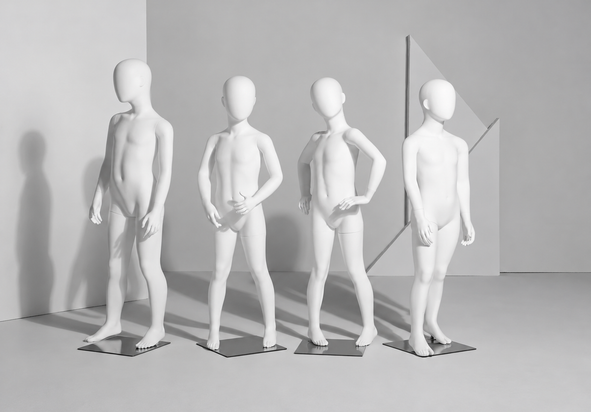 JELIMATE Child Mannequin Full Body Store Display Photography Form Kids Ages 4–14