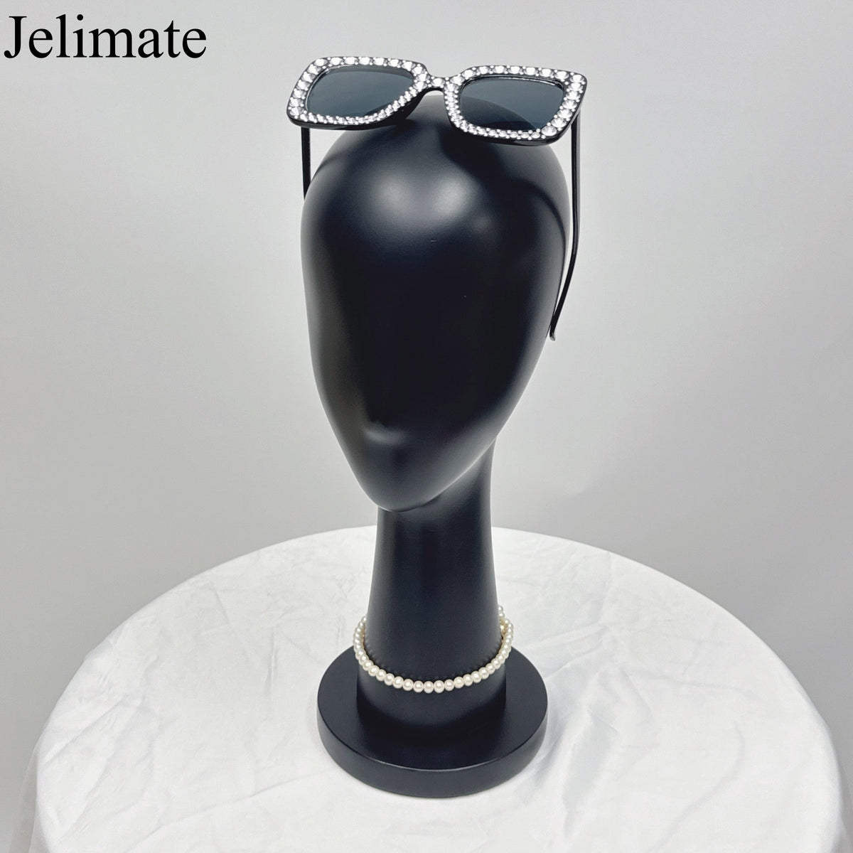 Elevate Your Display Game: The Power of Sophisticated Jelimate Long Neck Black Mannequin Heads