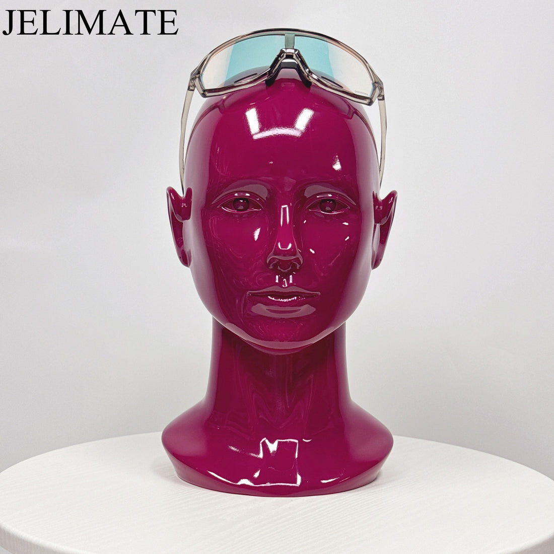 Jelimate Purple Female Mannequin Head: The Ultimate Accessory Display Solution