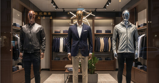Menswear Store Upgrade Guide: From Basic to Premium with Electroplated Mannequins - ROI Analysis
