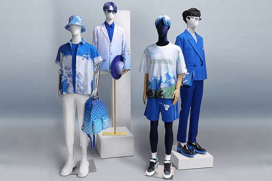 Can your display stop shoppers? With this velvet mannequin, why not?