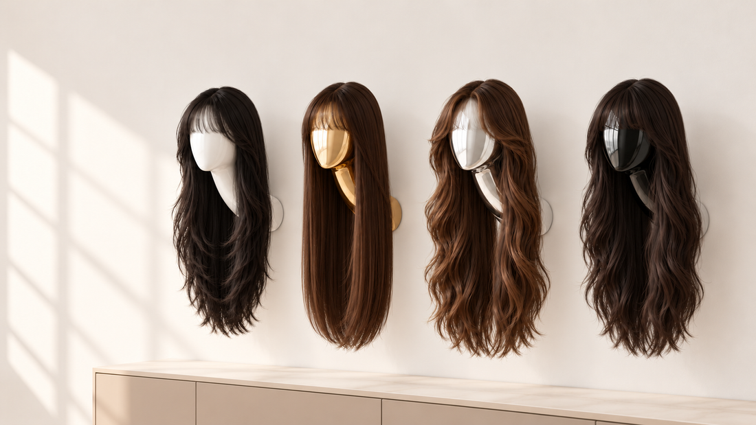 Why Do Long Wigs Need to Hang Freely? Hair Drape, Wall Clearance, and the Shape Customers See