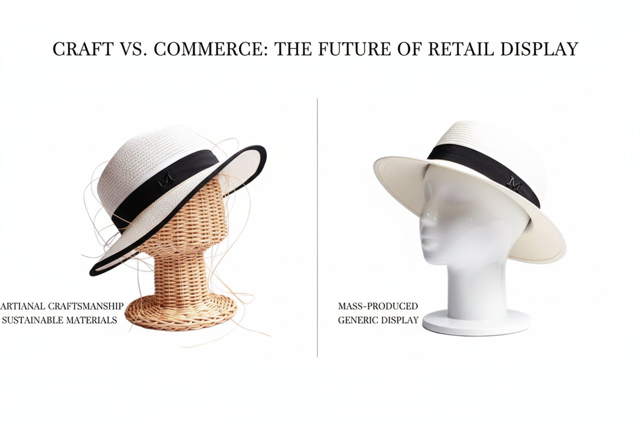 Artisan vs Industrial Display Props: Why Luxury Retail Chooses Handcrafted