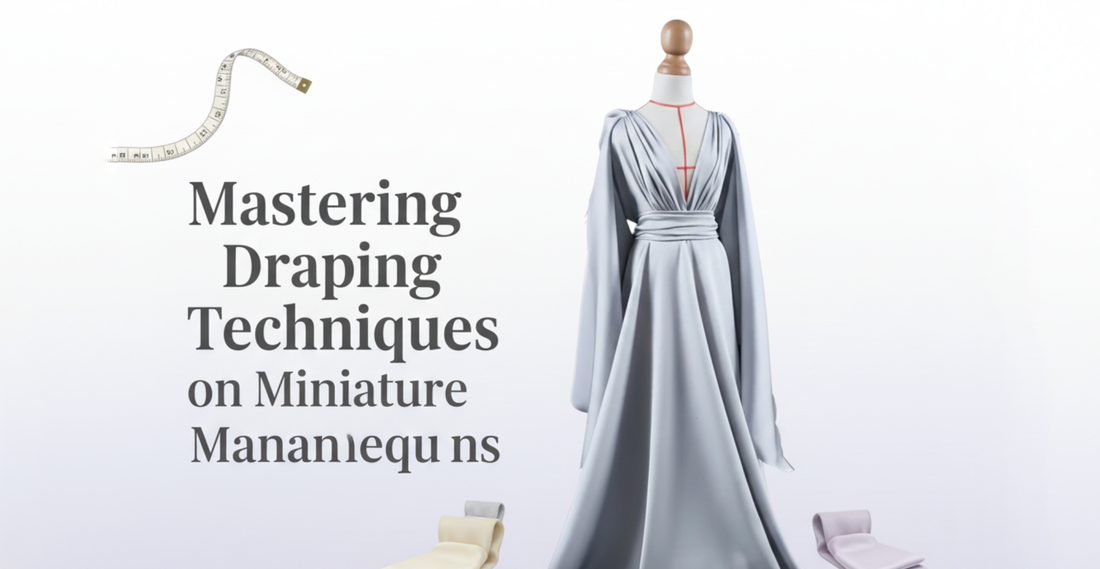 Mastering Draping Techniques on Miniature Mannequins: A Step-by-Step Tutorial