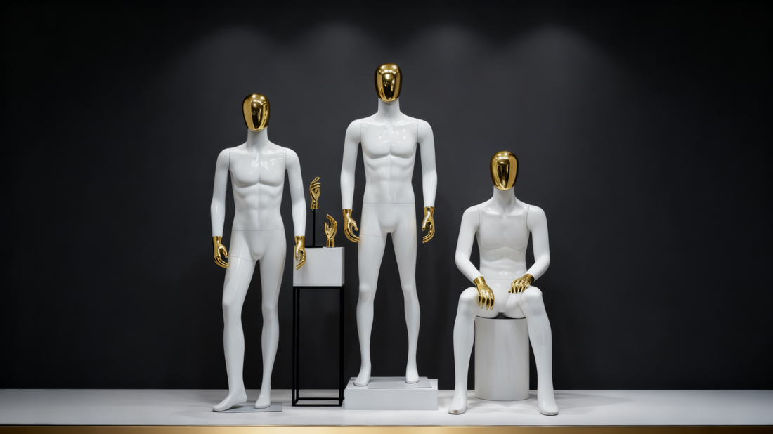 2025 Retail Window Display Trends: Where Minimalism Meets Metallic Elegance