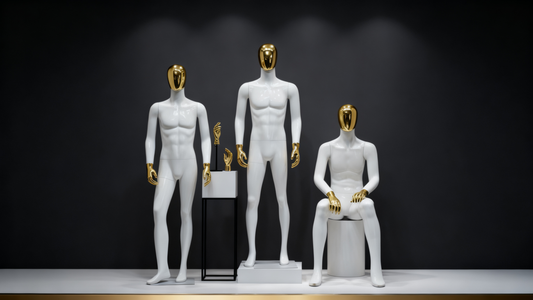 2025 Retail Window Display Trends: Where Minimalism Meets Metallic Elegance