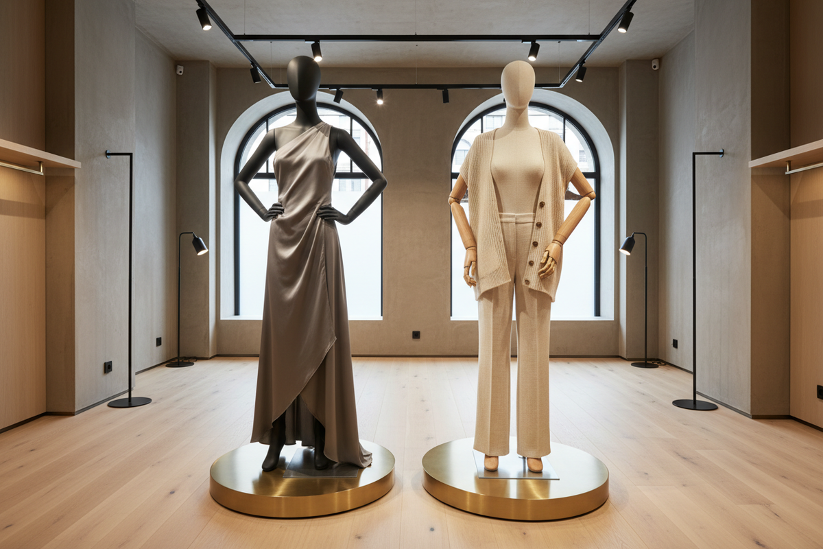 Fiberglass vs. Fabric-Covered Mannequins: Which Best Elevates Your Store Display?