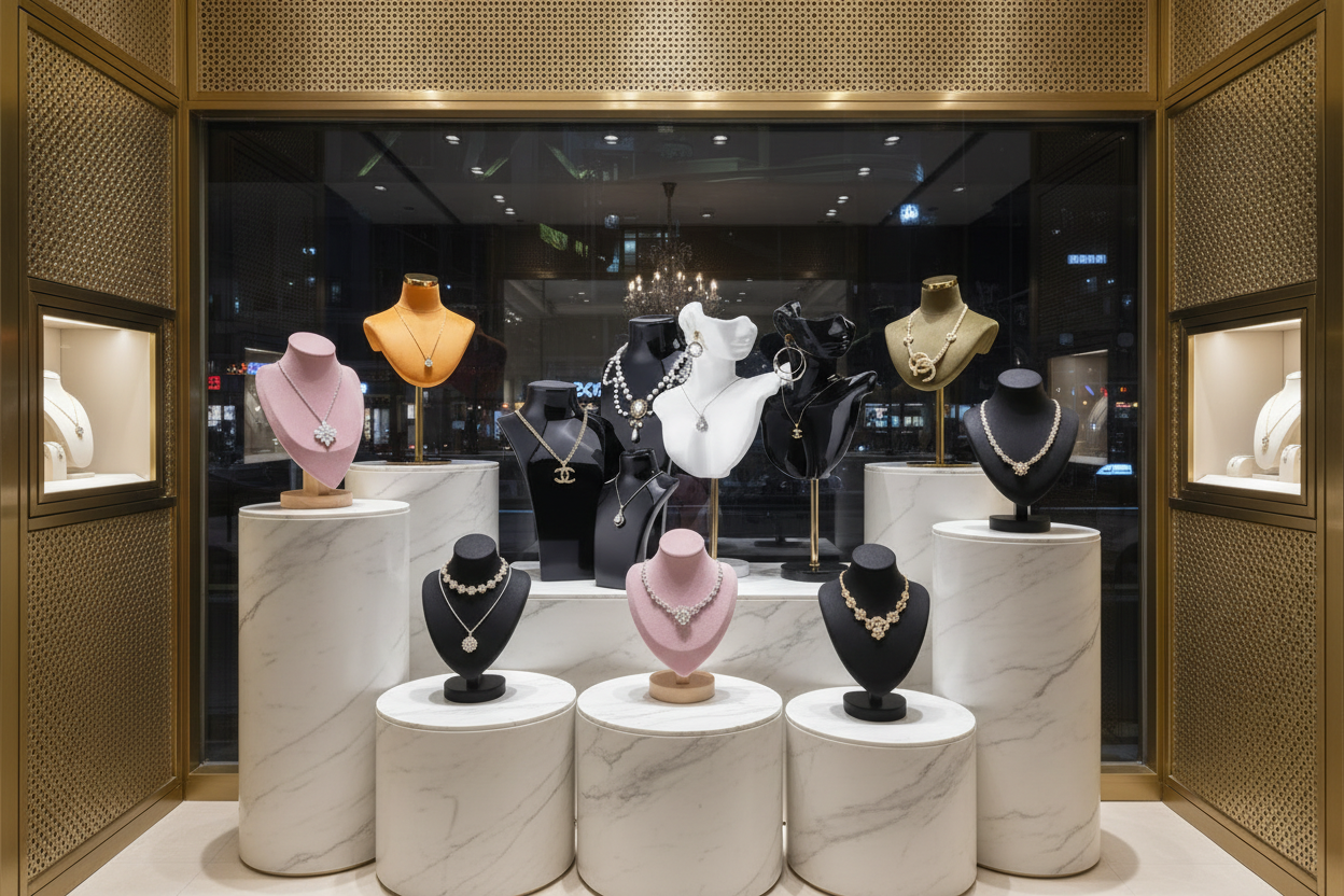 Why Jewelry Busts Sell 40% Faster: The Psychology of Display | JELIMATE