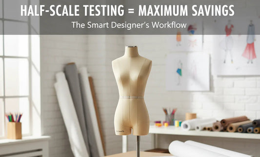 Fabric Cost Savings 50%+: Why Professional Designers Are Using Mini Dress Forms for Sample Testing