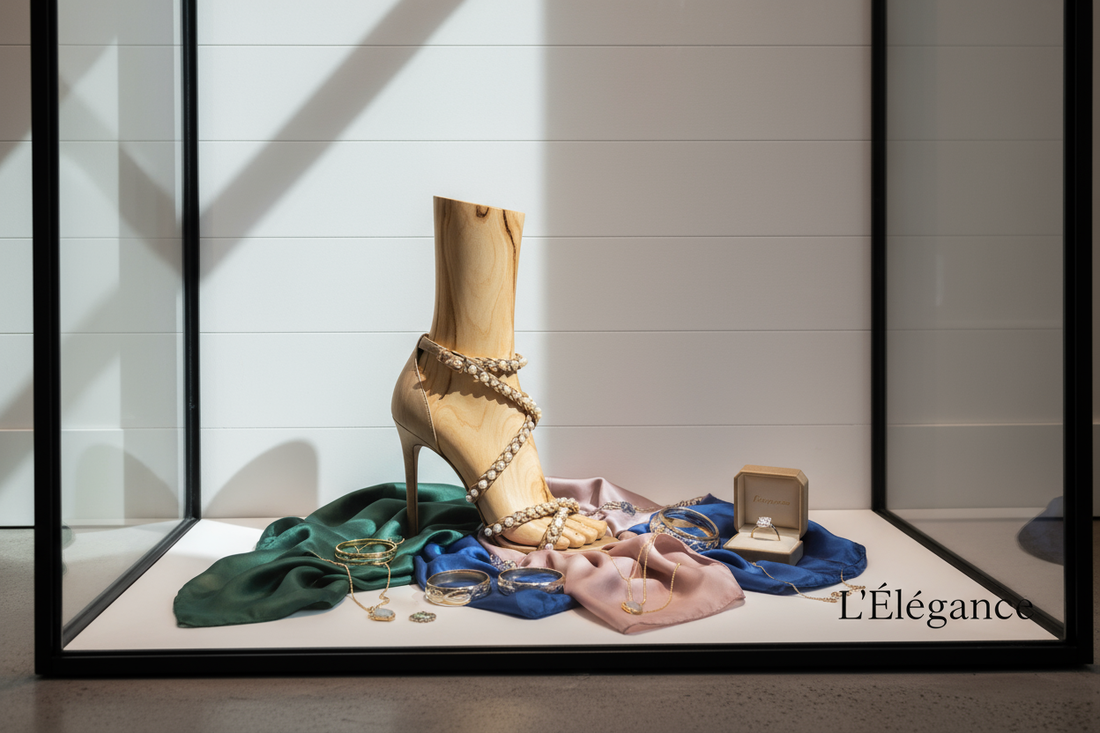 Window Display Mastery: Creating Eye-Catching Shoe and Accessory Presentations