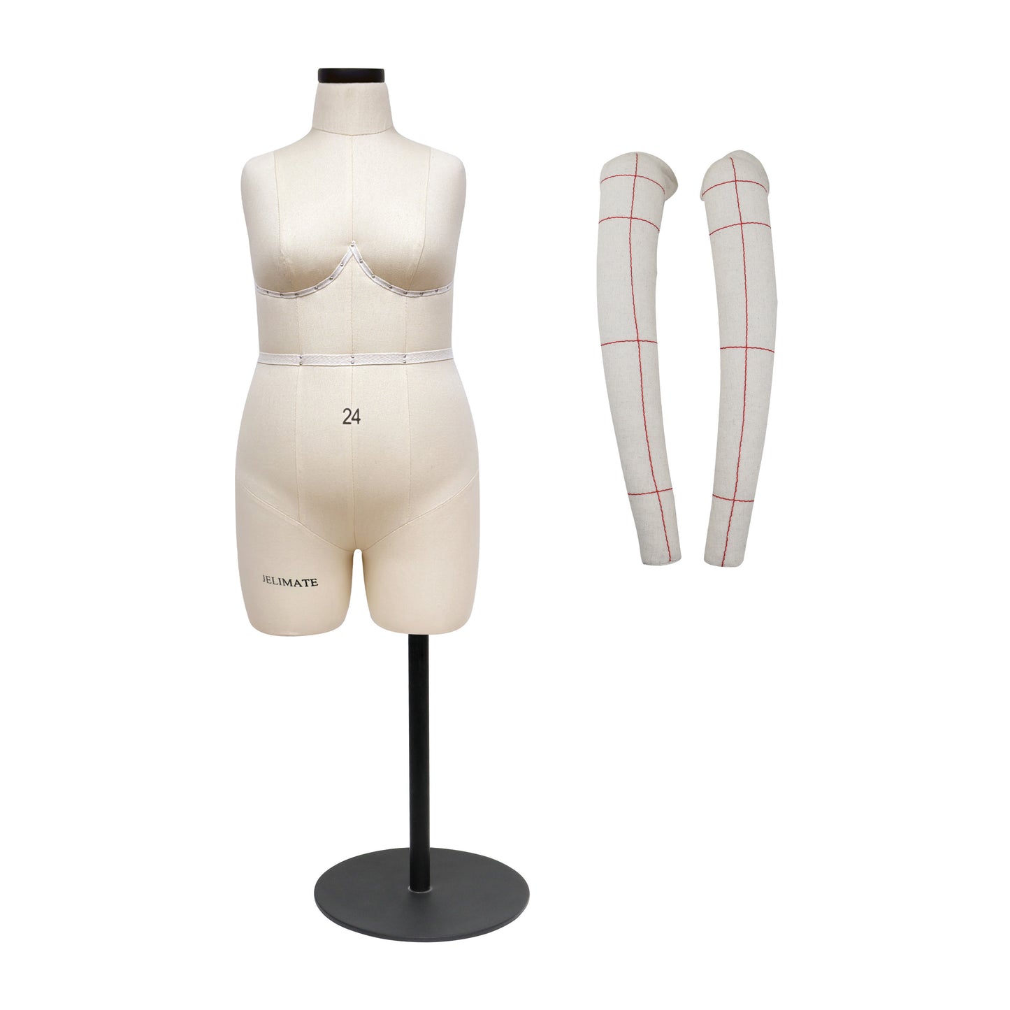 JELIMATE Studio | Plus Size Half Scale Dress Form (Size 24)