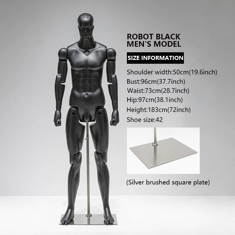 Flexible Model Male/Female/Kids - Posable stylish Full-Body Mannequin | JELIMATE