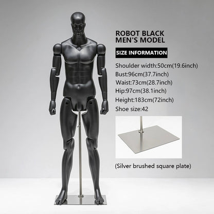 Flexible Model Male/Female/Kids - Posable stylish Full-Body Mannequin | JELIMATE