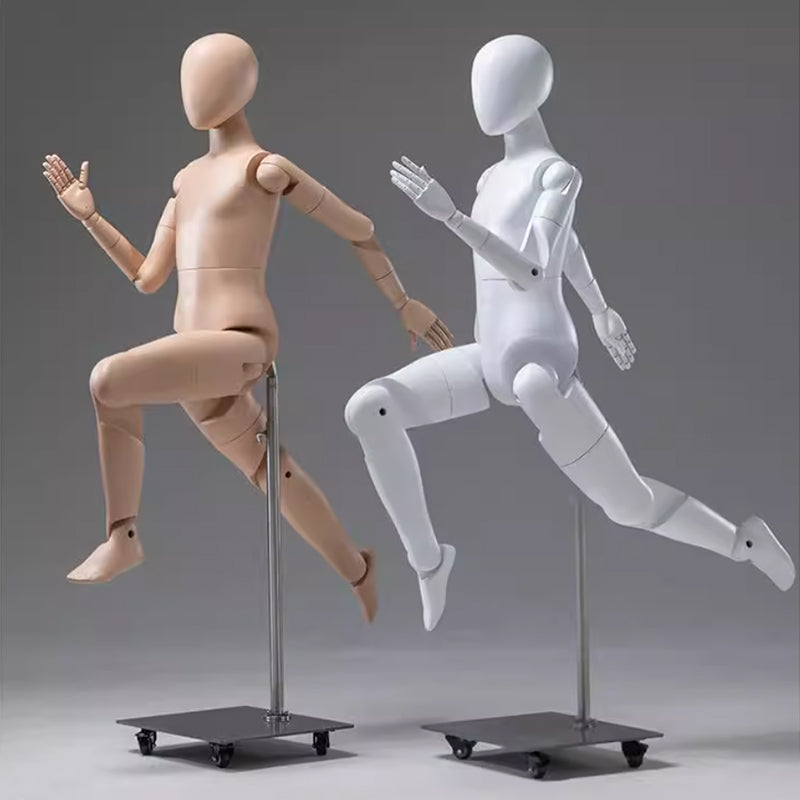 Kids' Clothing Mannequin: Multi-Jointed Children's Apparel Display Prop