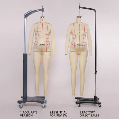 7-9 Months Pregnancy Maternity Dress Form | Optimized for SHEIN Size S Standard