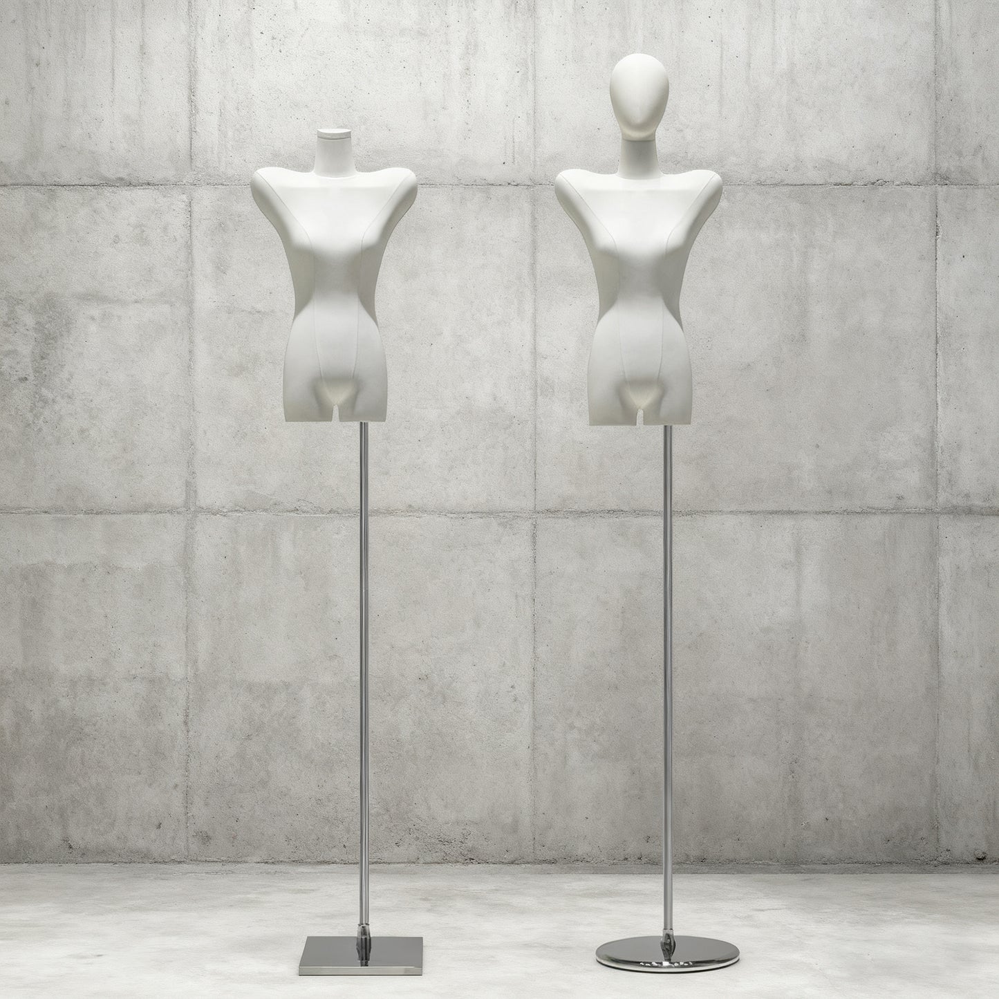 Korean-Style Shoulder-Padded Female Mannequin - Luxury Display for Clothing Boutiques & Retail Stores