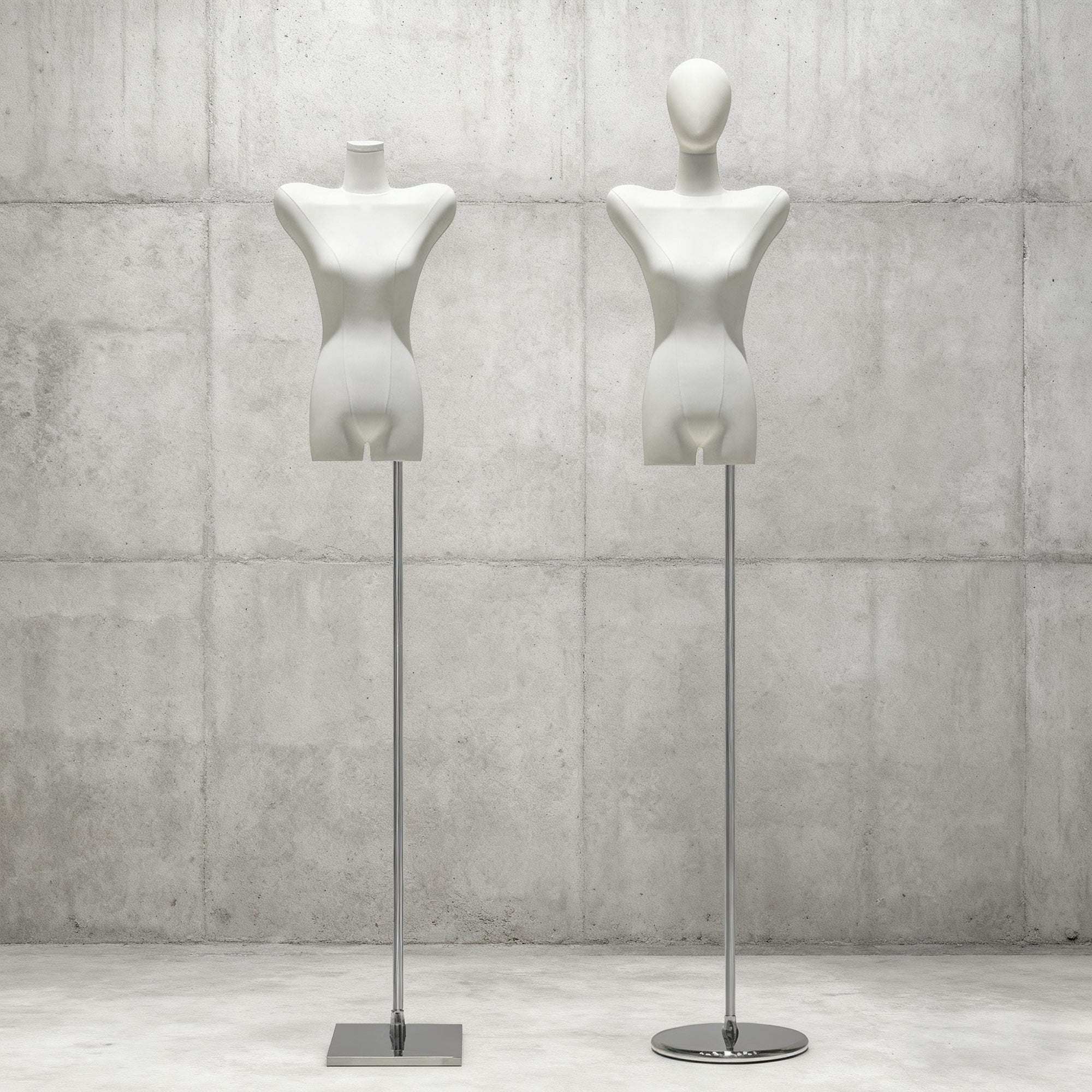 Korean-Style Shoulder-Padded Female Mannequin - Luxury Display for Clothing Boutiques & Retail Stores