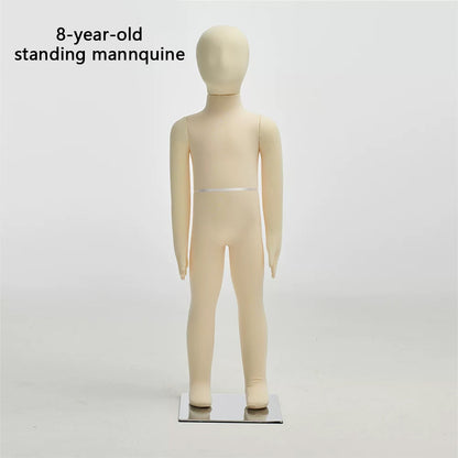 Child dress form - Full Body Soft Bendable Baby Mannequin for Kids’ Clothing Displays | JELIMATE