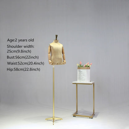 Colorful Velvet Kids Mannequins: Elevate Your Boutique &amp; Product Displays