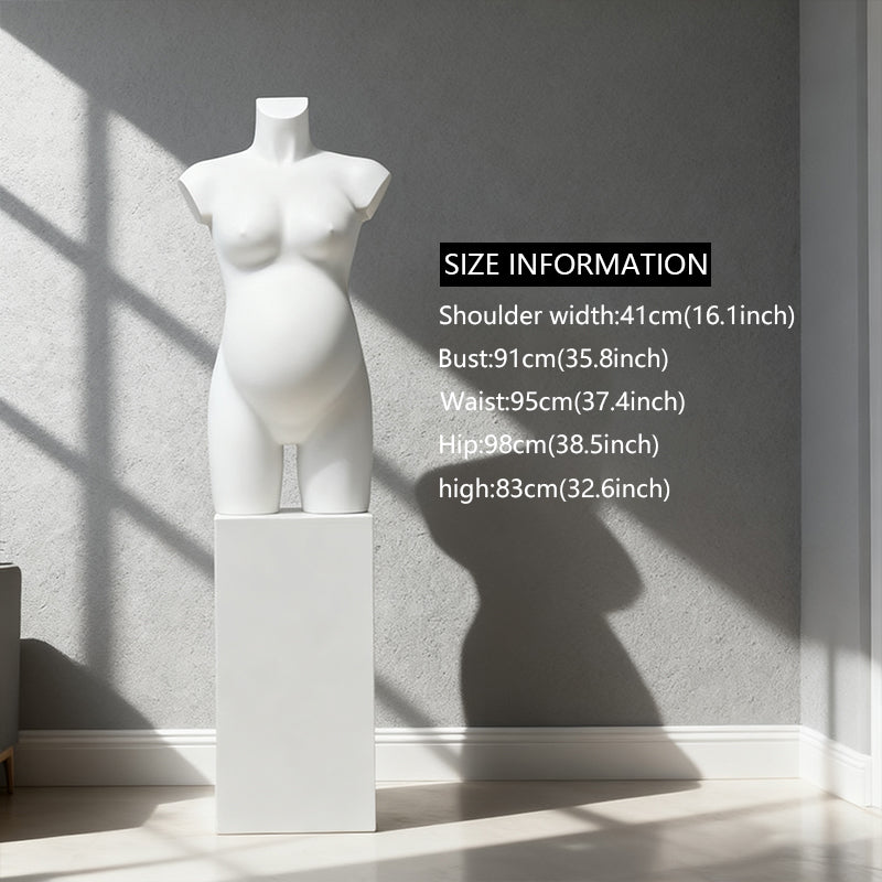 Maternity Wear Mannequin: Realistic Full-Body & Half-Body Display for Pregnant Women’s Fashion