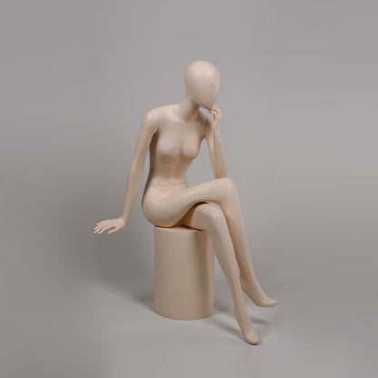 Jelimate Luxury Female Full Body Mannequin,Women Full Body Dress Form Mannequin,Female Full Body Display Mannequin,Bridal Store Wedding Dress Mannequin,Clothing Store Clothing Display Model JMFF07