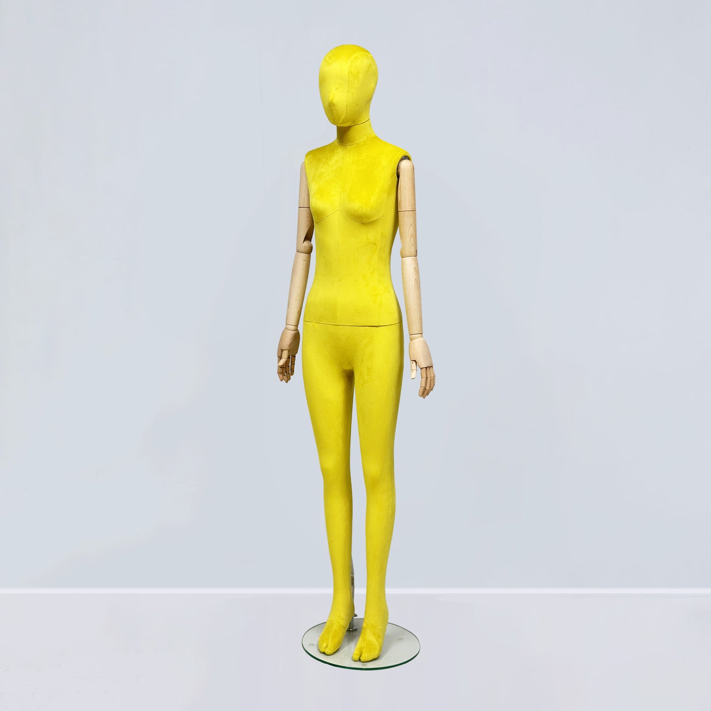 Colorful Female Full Body Mannequin - 71.6" Premium Fiberglass Adjustable Display Mannequin
