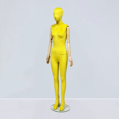 Colorful Female Full Body Mannequin - 71.6" Premium Fiberglass Adjustable Display Mannequin