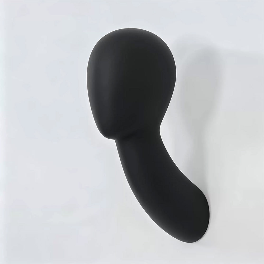 JELIMATE Wall-Mounted Mannequin Head for Hats, Wigs & Boutique Window Accessory Displays