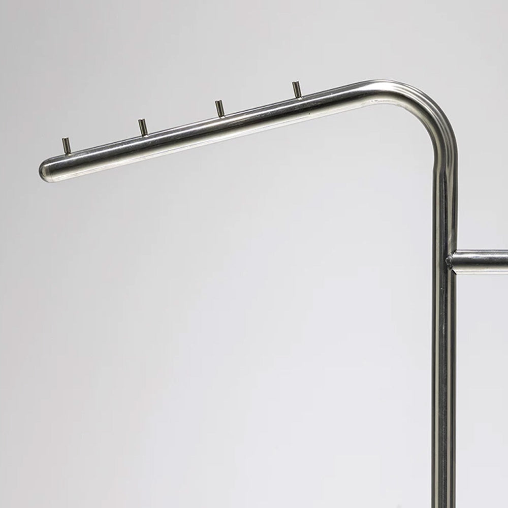 JELIMATE Adjustable Clothing Rack 43.3-70.8" | Stainless Steel Garment Stand for Boutique