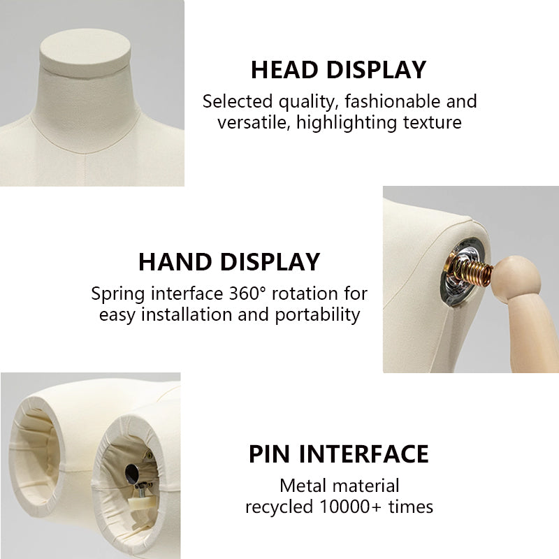 Plus-Size Women’s Mannequin: Curvy Silhouette Display for Inclusive Fashion