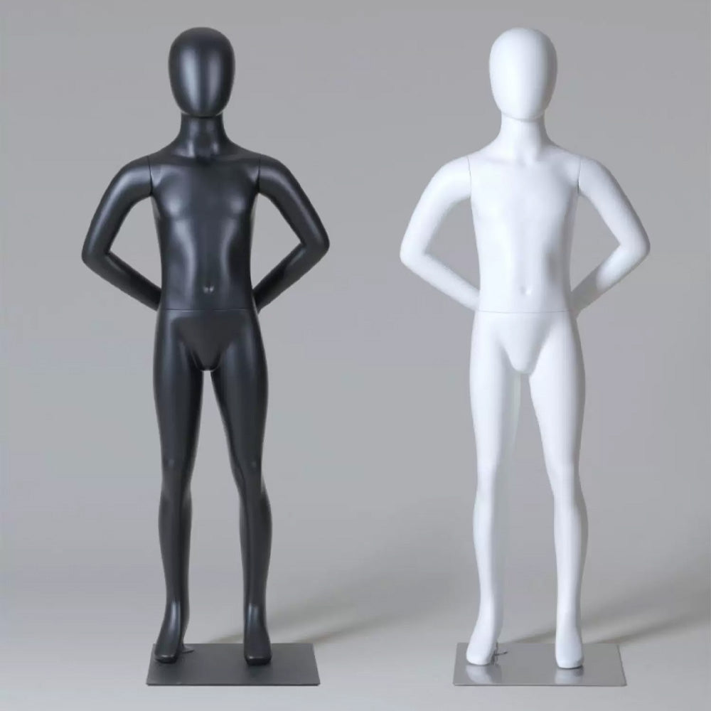 JELIMATE Kids Sport Full Body Mannequin | Athletic Children Clothing Display Form for Ages 2–12