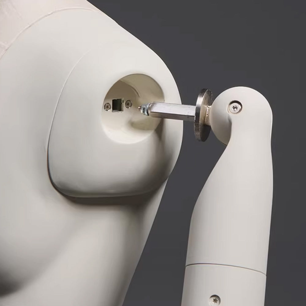 Premium Male Mannequin Full Body with Face - Standing & Seated Pose Retail Display for Boutique