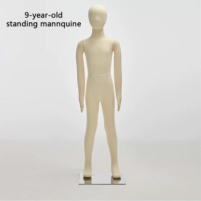 Child dress form - Full Body Soft Bendable Baby Mannequin for Kids’ Clothing Displays | JELIMATE